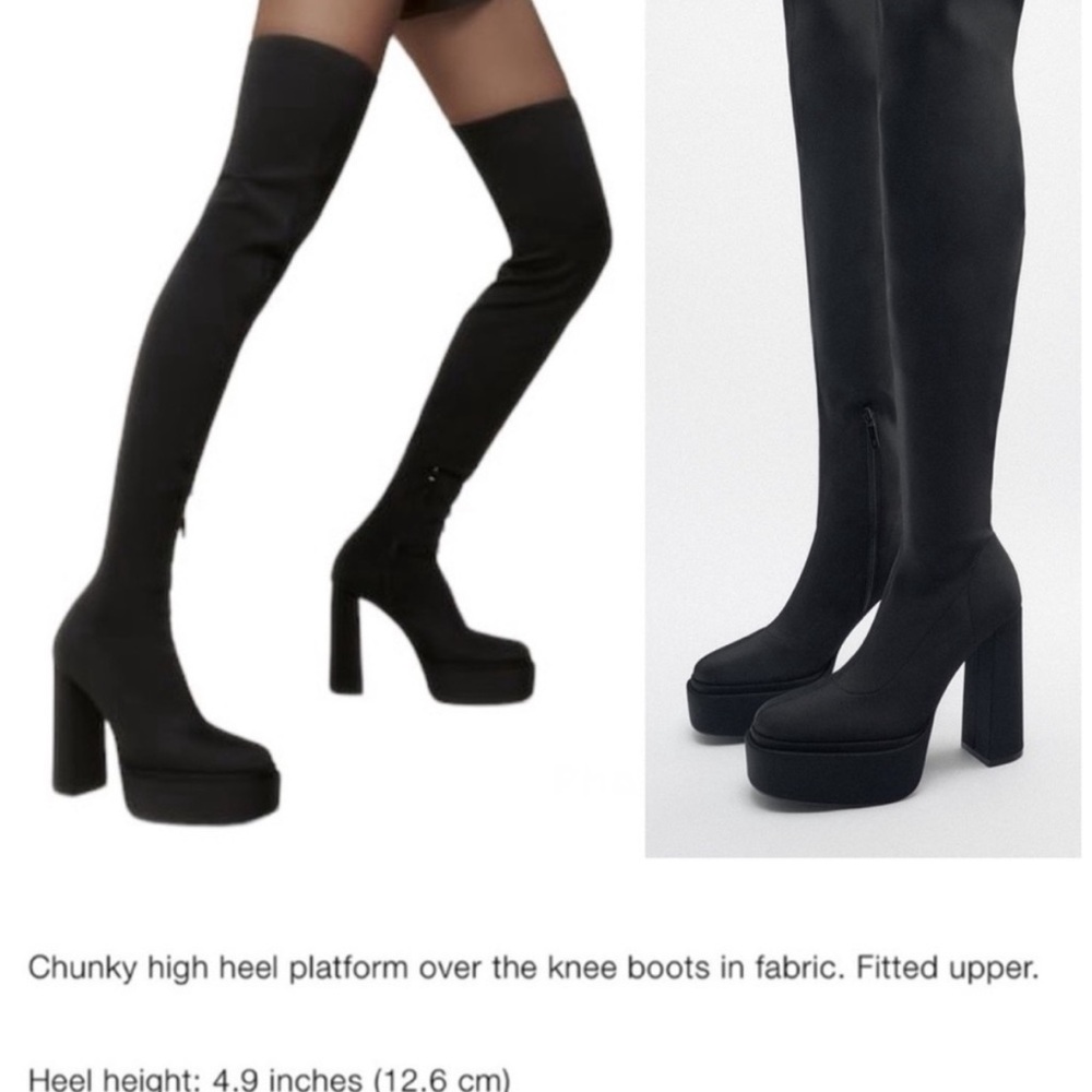 Zara new platform boots